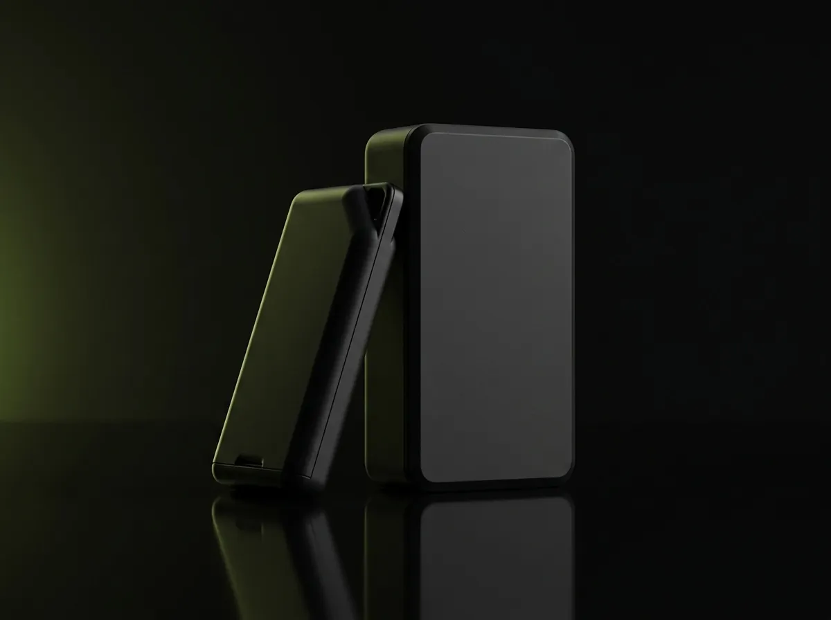 Unmarked back panel